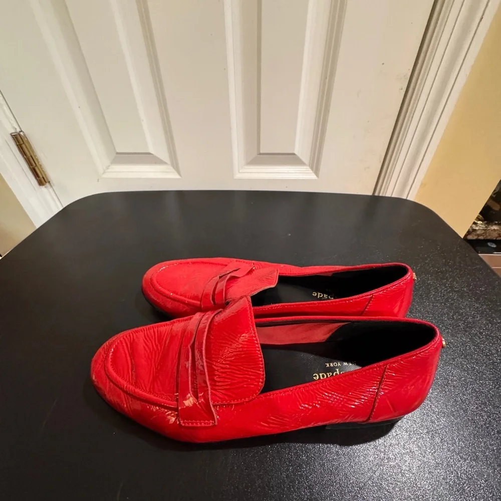 Kate Spade red Leather Shoes size 6 M